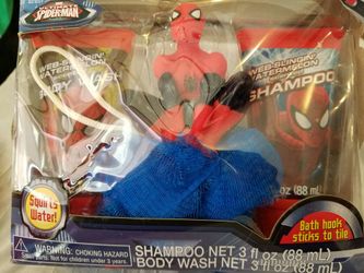 Spider Man Bath Set
