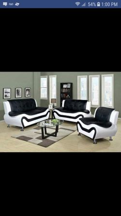 New 3pc sofa set