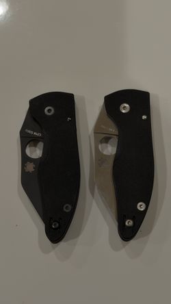 Spyderco Knives Microjimbo C264GPBK Black and Plain CPM-S30V Stainless and G-10 Pocket Knife