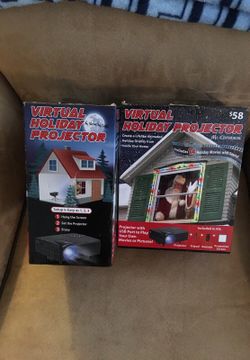 Christmas window projector
