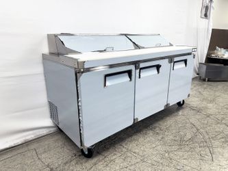 NSF Sandwich Prep Table Refrigerator 72 inches ASR-18476