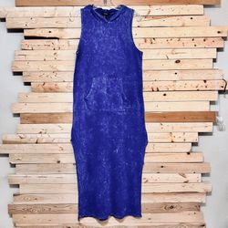 forever 21 blue tie dye dress Tahiti Tie Dye Halter Dress – Spellbound Boutique main image 1
