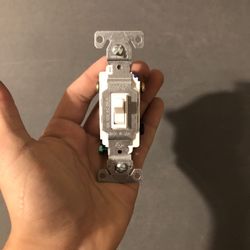 Single / 3 Way Switches With Plate Covers 