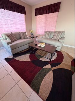 Loveseat Sofa Set 5 pc. ensemble