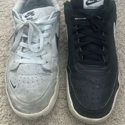 2 Pairs Of Nike Shoes