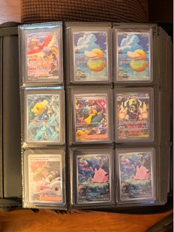 Huge Pokemon Collection Card Lot Binder