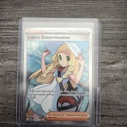 Lillie's Determination - 169/132 MEO1: Mega Evolution #169/132, Ultra Rare-Pokemon