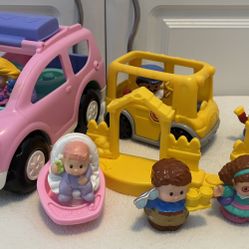 Fisher Price Little People Musical Van Baby Bus