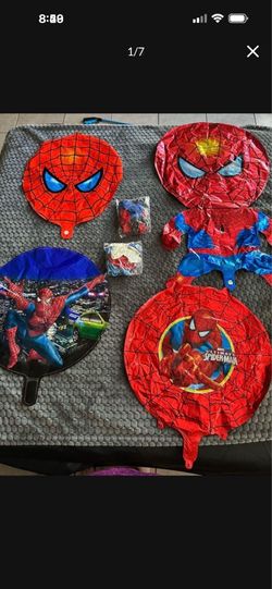 New Spider-Man balloons party supplies