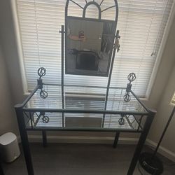 Glass Vanity 