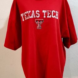 Texas Tech Tshirt Size Men's XXL 
