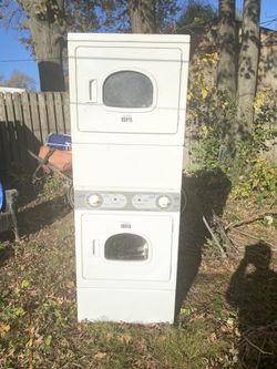 Double commercial dryer