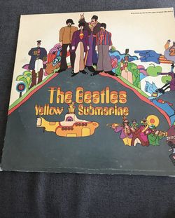 $60. Beatles. Yellow Submarine Vinyl. 1969 OG