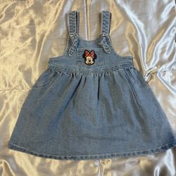 minnie denim dress