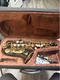 Eastrock Black Lacquered Curved Soprano Sax for Sale