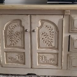 72 Inch Dresser Faided Paint