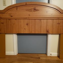 Headboard & Matching Mirror Set