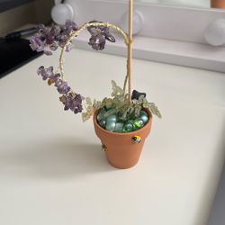 Handmade Crystal Orchid 