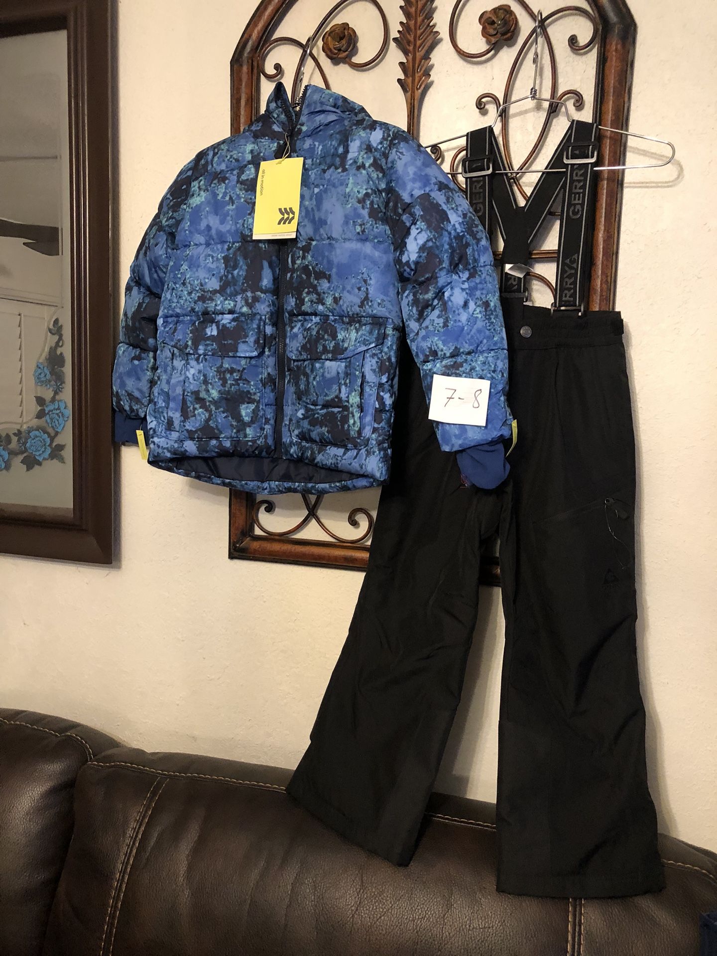 KIDS SNOW PANTS JACKETS BOOTS BIBS