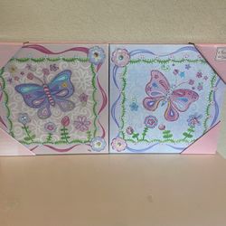 Kids Butterfly Room / Nursery Wall Decoration 