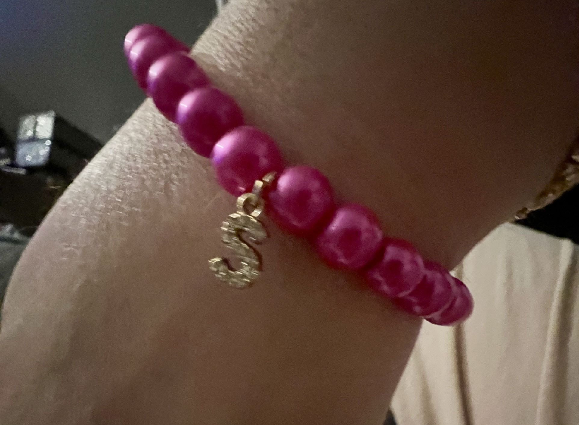 Homemade Beaded Bracelet
