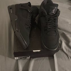Jordan 4 Black Cat Size 8