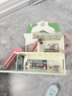 Bluey Supermarket Playset, 3 Different Levels Play House & Slide- No Figures