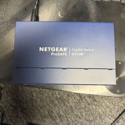 NETGEAR GS108 ProSafe 8 Port Gigabit Ethernet Network Switch
