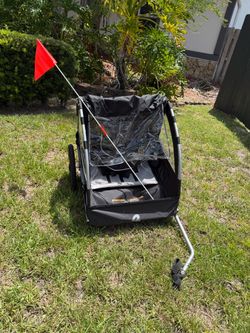 Retrospec Rover Kids Bicycle Trailer Single and Double Passenger Children’s Foldable