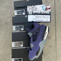 Air Jordan 4 Lakers 8 9 9.5 10