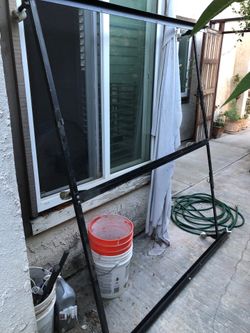 King size metal bed frame