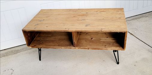 Rustic Wood Coffee Table