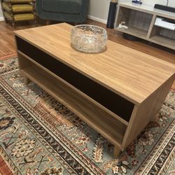 Midcentury modern coffee table - rising