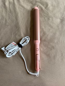 INH Pink Oval Curling Wand