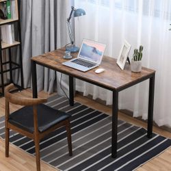 Writing/Computer Desk With Stuffed Office Chair