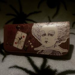 Vintage alice and wonderland wallet 