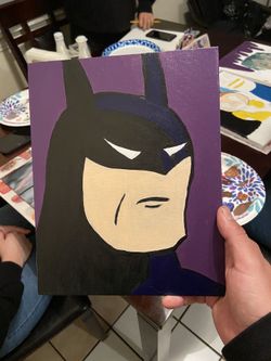 Batman Acrylic Painting