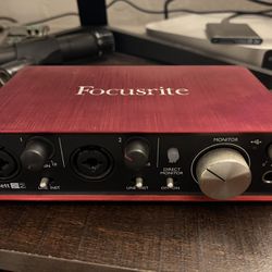 Focusrite Scarlett 2i2 2nd Gen Audio Interface