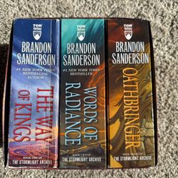 The Stormlight Archive Books 1-3