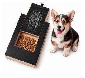 Dog Nail Scratch Board w/ Treat Compartment