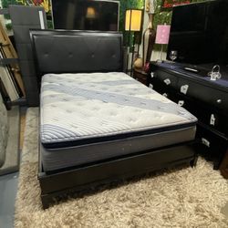 Queen Bed Frame And Mattress 
