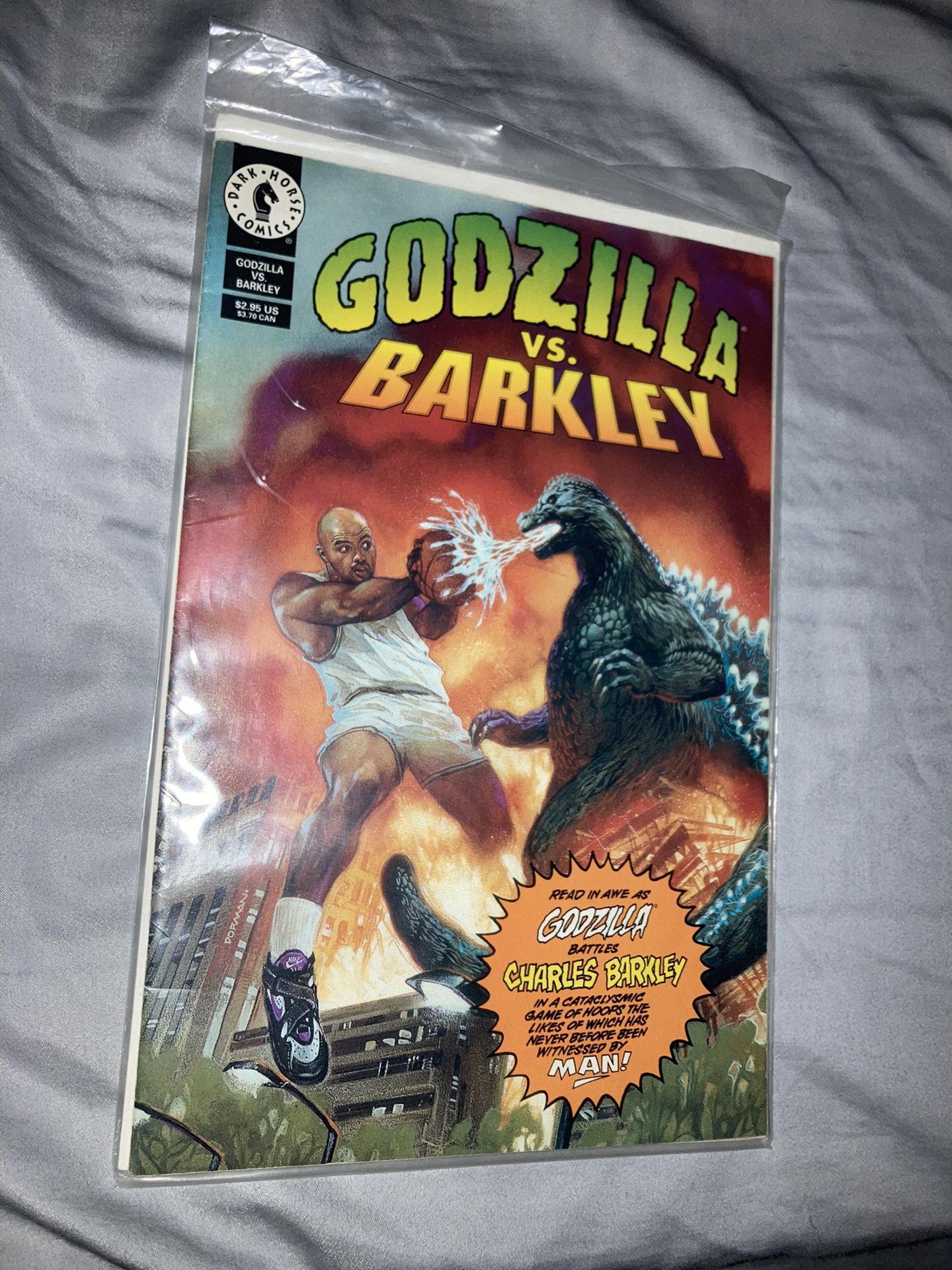 Godzilla vs Barkley