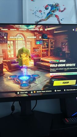 Gold grim sprite lvl 1