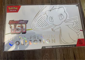 Pokemon 151 UPC  w/ Acrylic Case