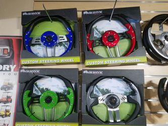 Golf Cart Steering Wheels EZ GO, Club Car, Yamaha incl/Hub $115