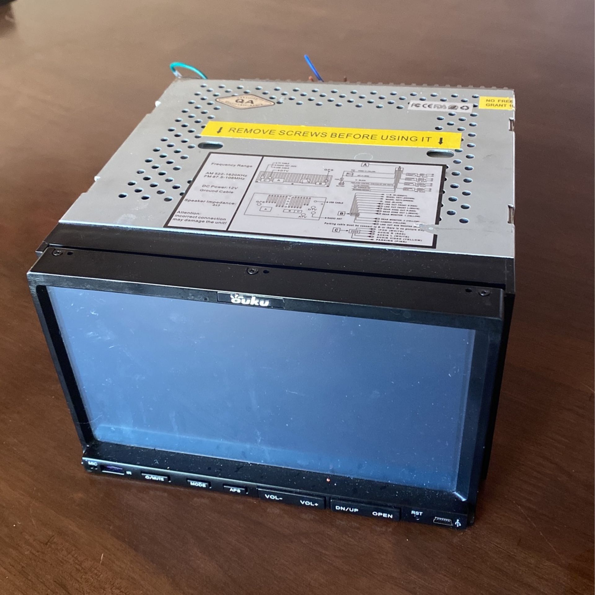 Ouku Car Stereo With Screen
