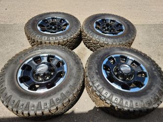18" ford tremor f250-350 factory wheels and tires