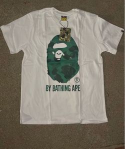 Green Camo White Bape T-Shirt