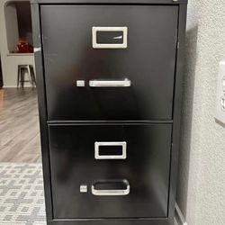Staples 2 drawer vertical file cabinet