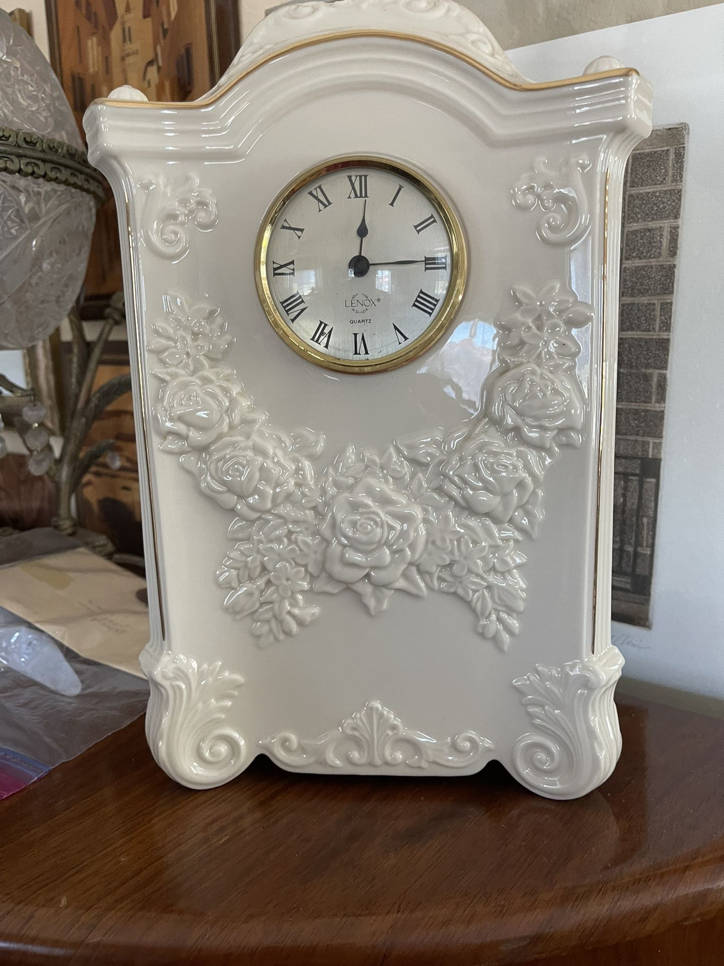 Lenox Millennium Mantel Clock Excellent Condition 